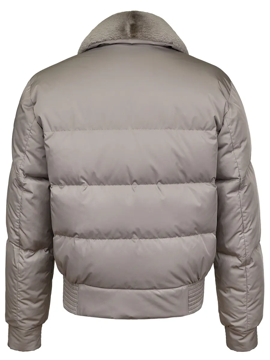 Пуховик стеганый