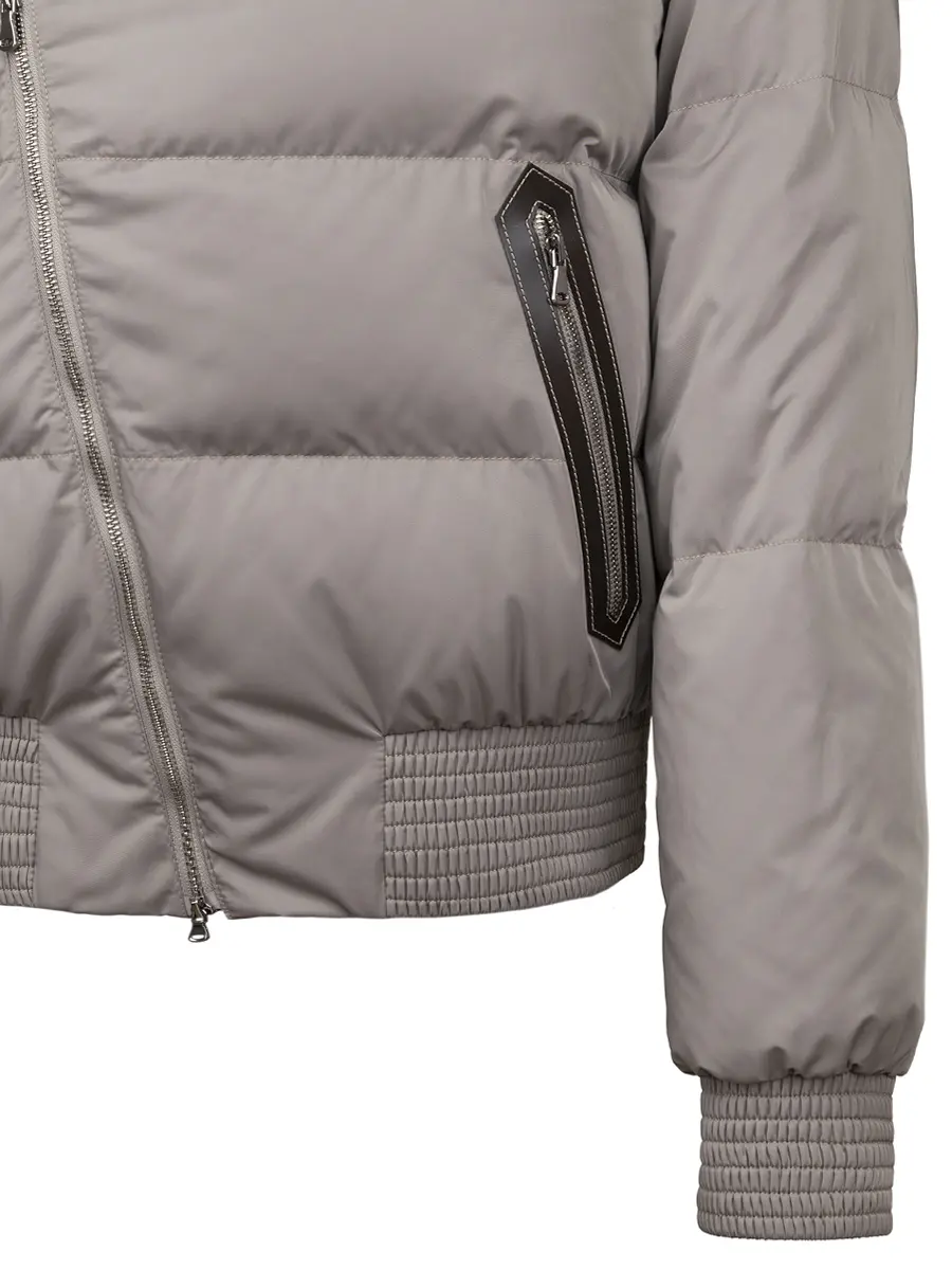 Пуховик стеганый