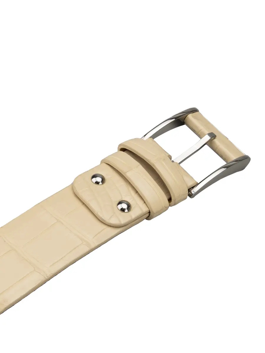 Ремень из кожи крокодила