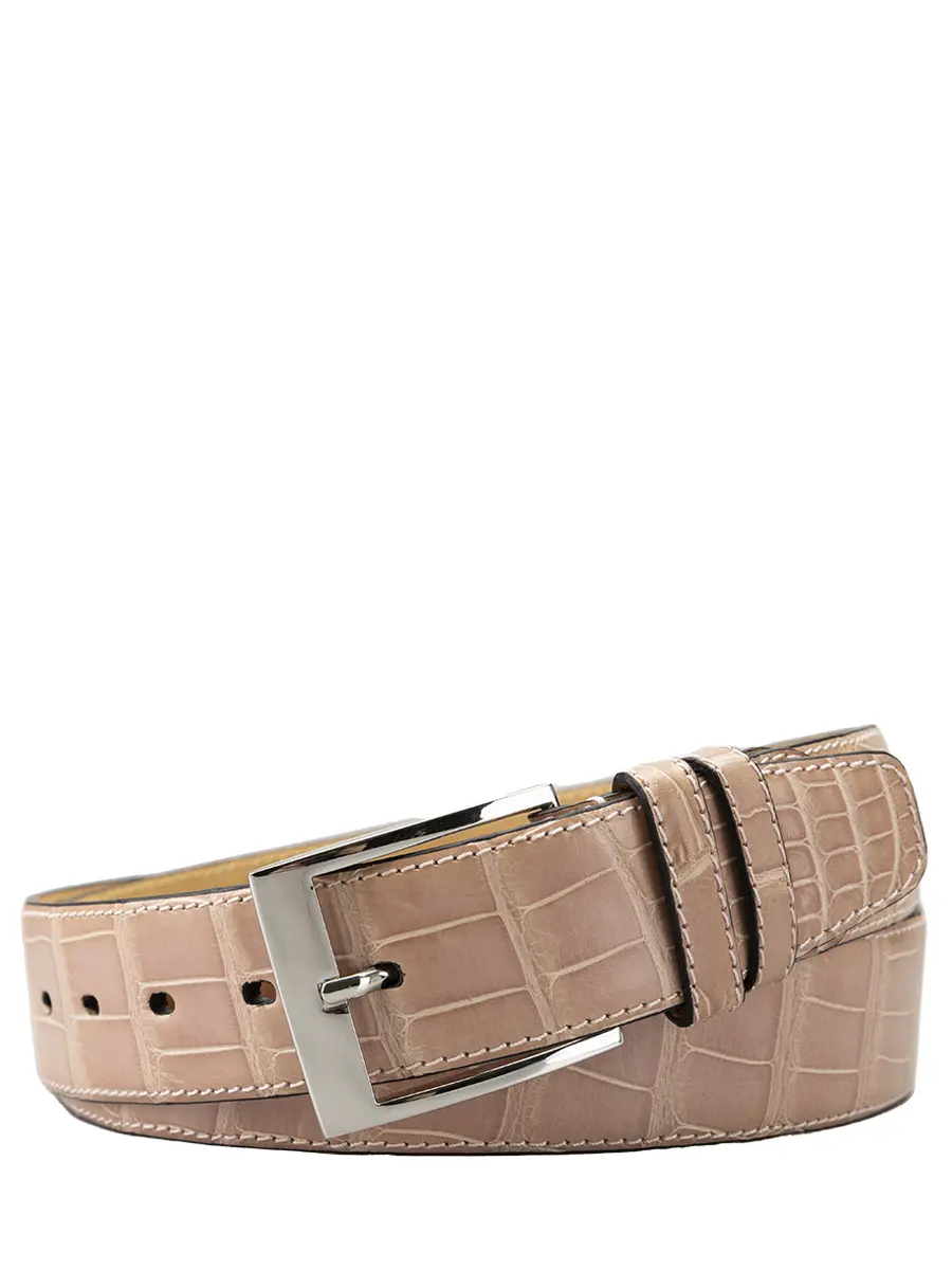 Ремень из кожи крокодила