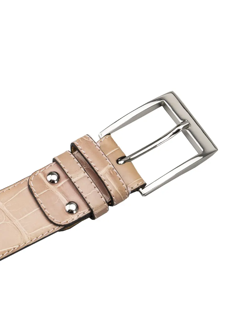 Ремень из кожи крокодила