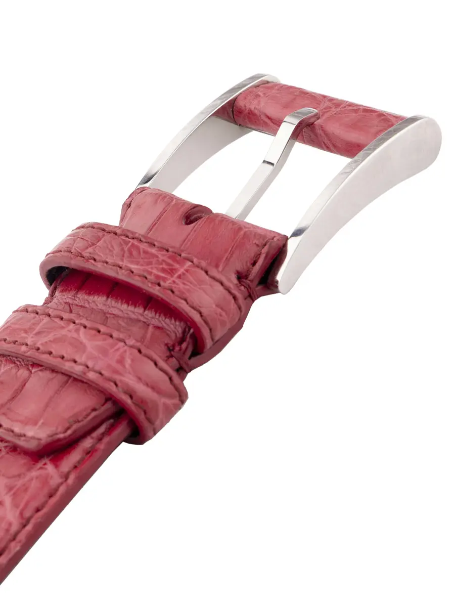 Ремень из кожи крокодила