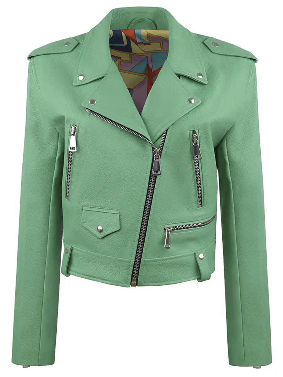 Куртка кожаная