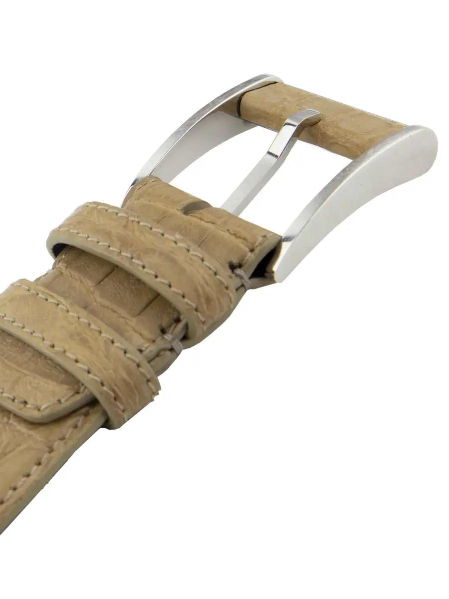 Ремень из кожи крокодила