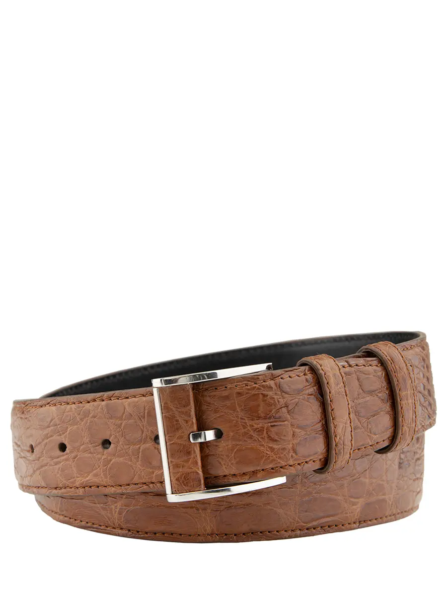 Ремень из кожи крокодила