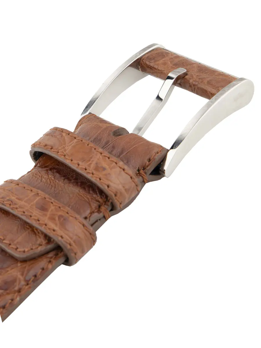 Ремень из кожи крокодила