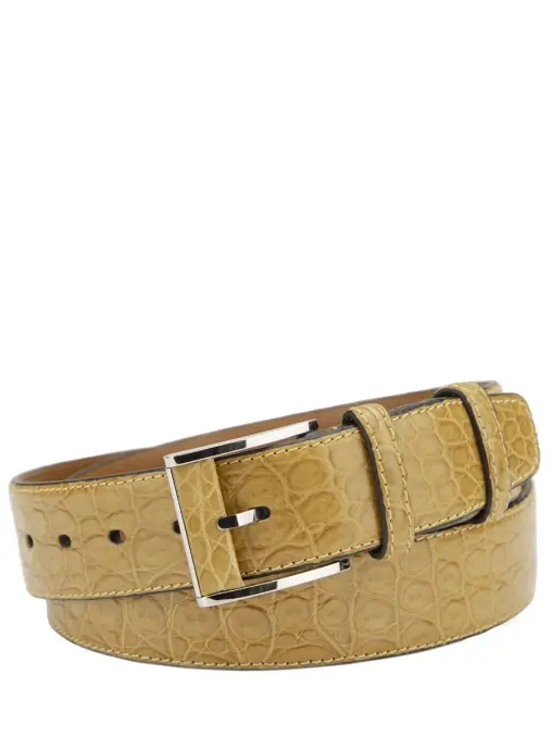 Ремень из кожи крокодила BARDINI