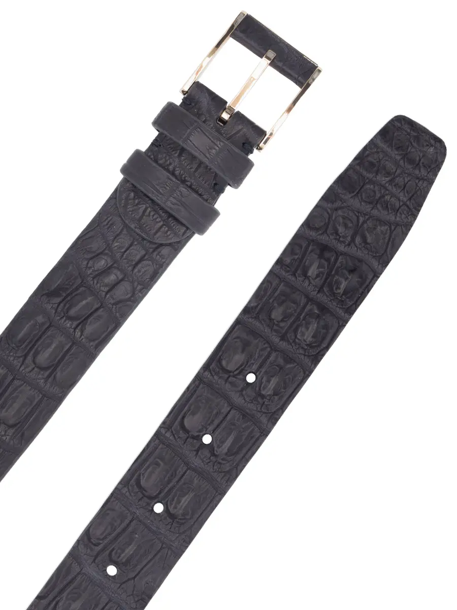 Ремень из кожи крокодила