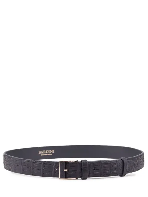Ремень из кожи крокодила BARDINI