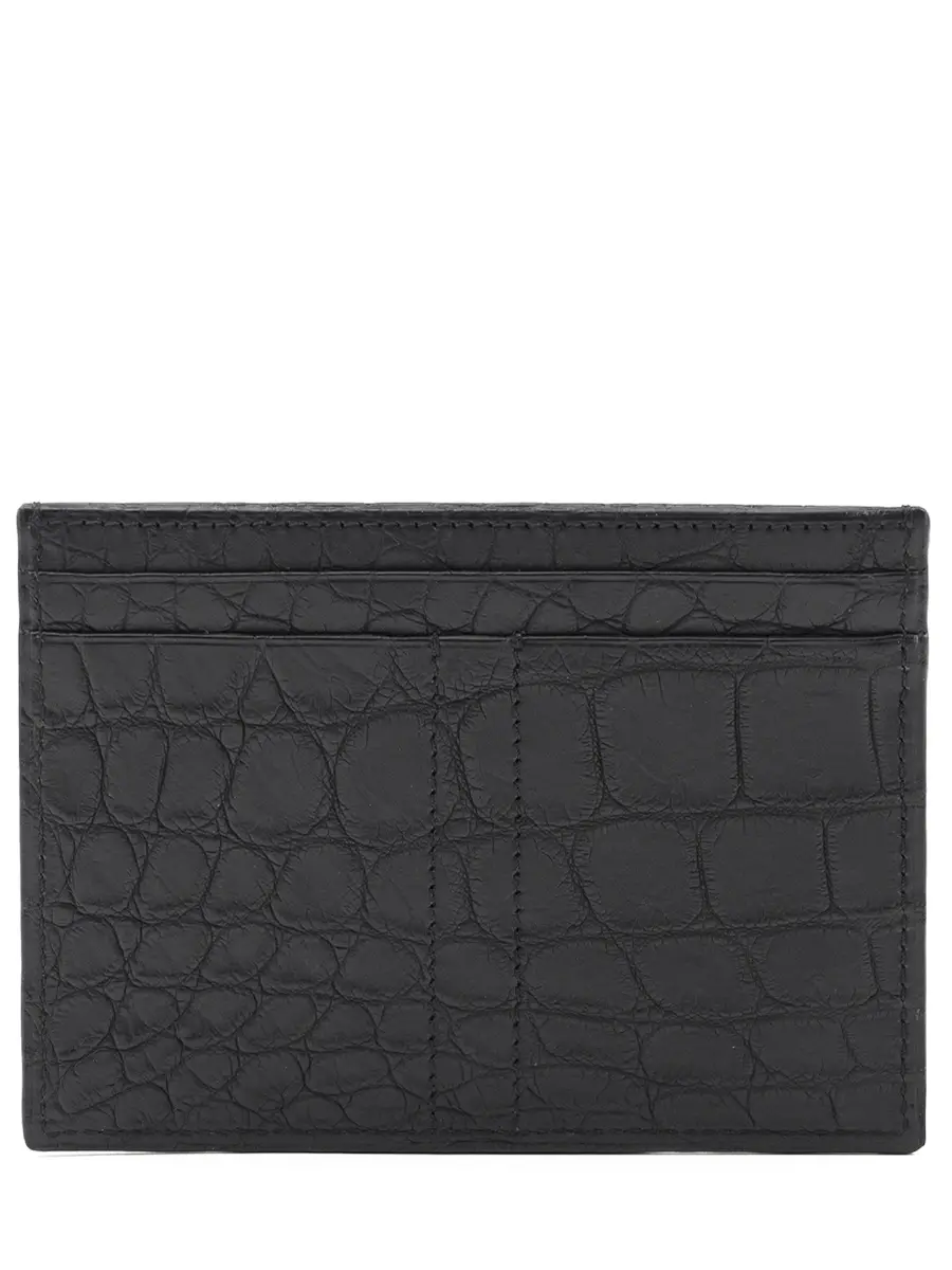 Картхолдер из кожи крокодила