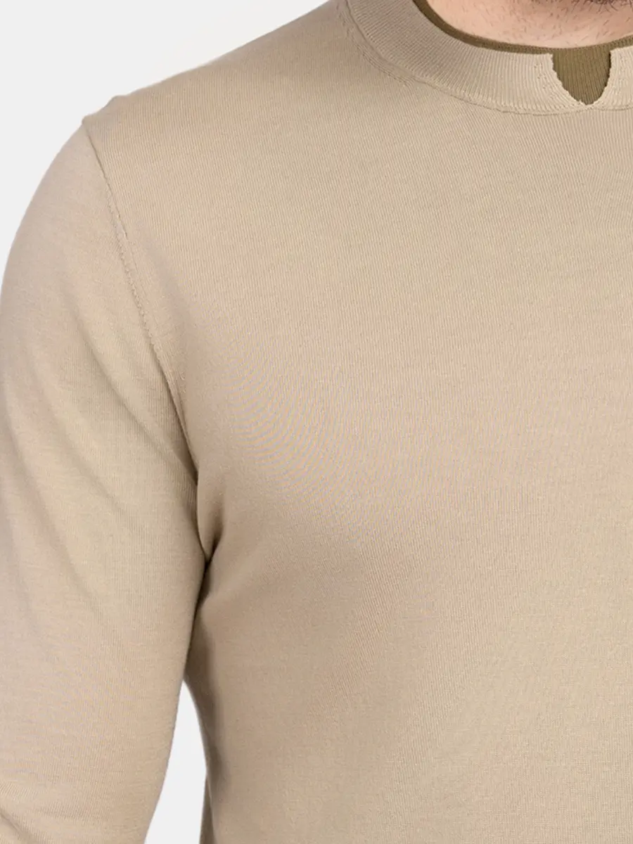 Джемпер из лиоцелла и хлопка