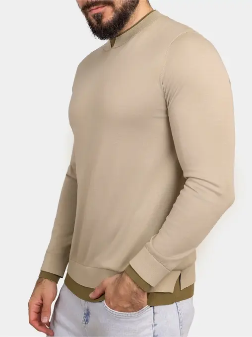 Джемпер из лиоцелла и хлопка BARDINI