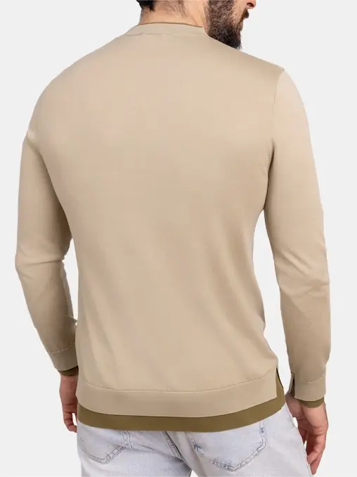 Джемпер из лиоцелла и хлопка BARDINI