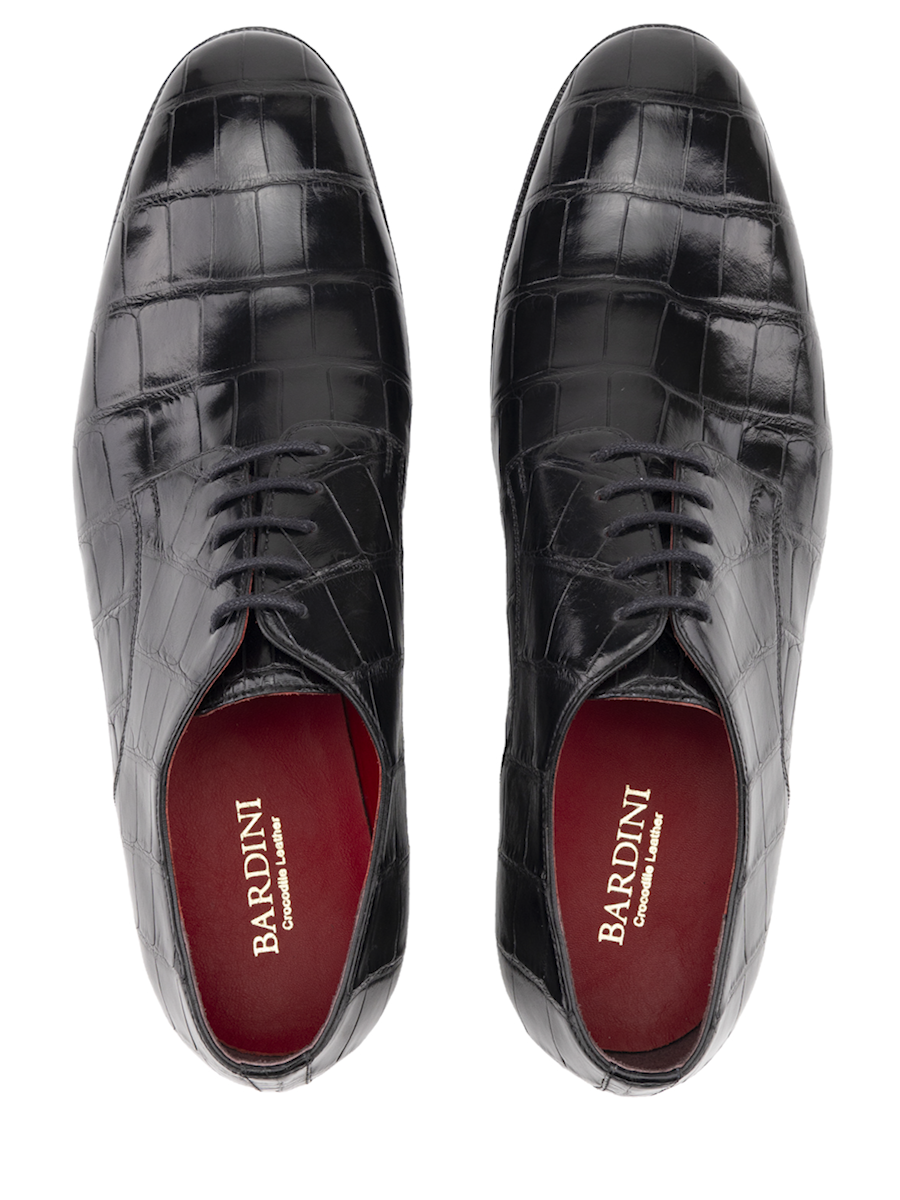 Дерби из кожи крокодила