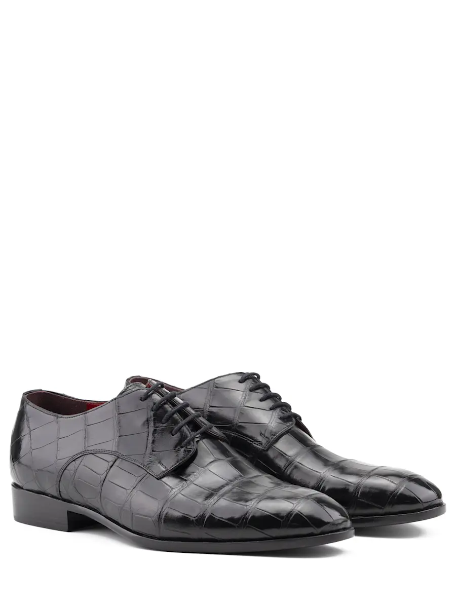 Дерби из кожи крокодила