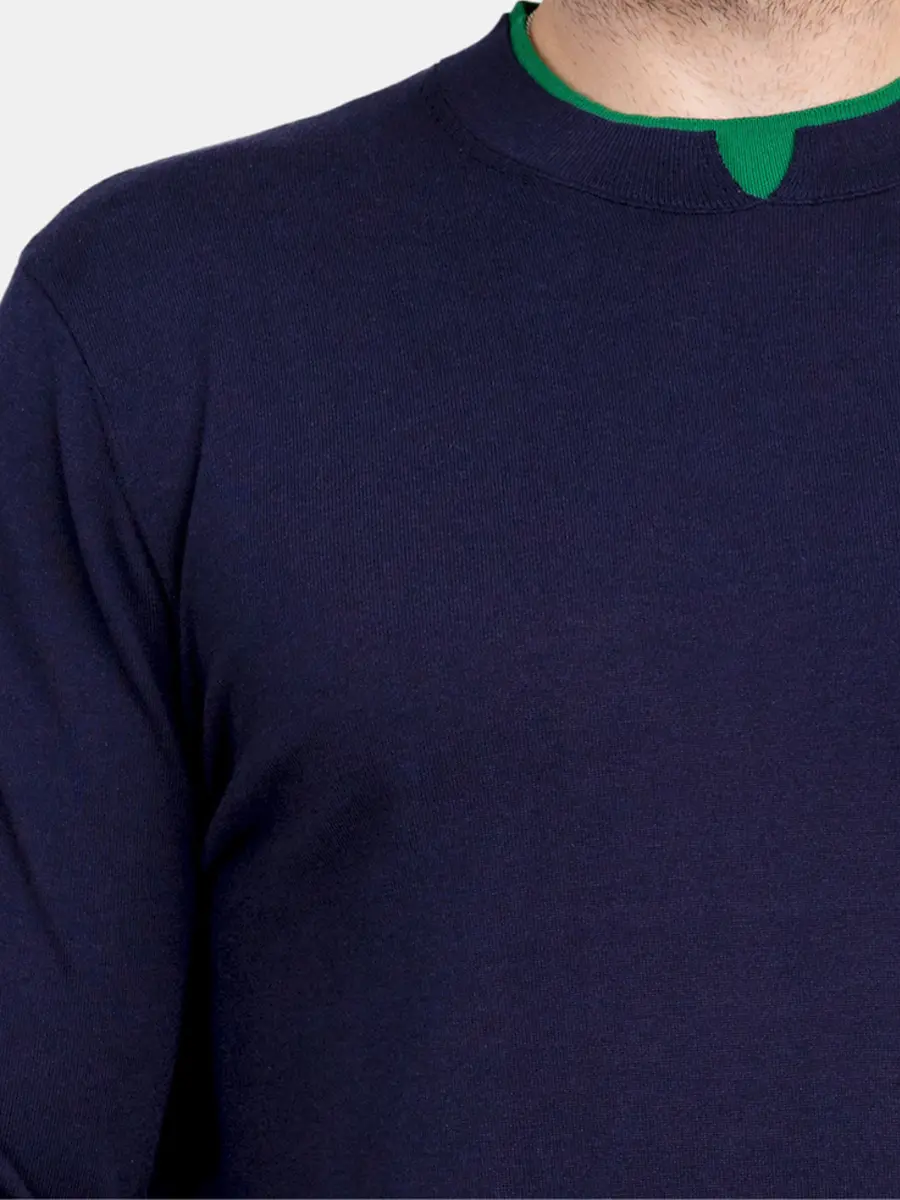 Джемпер из лиоцелла и хлопка