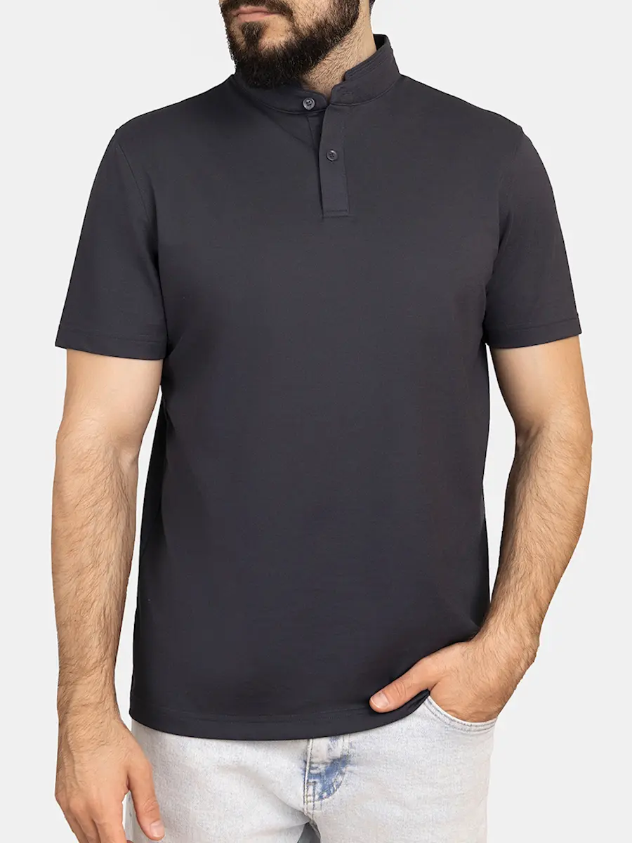 Поло однотонное