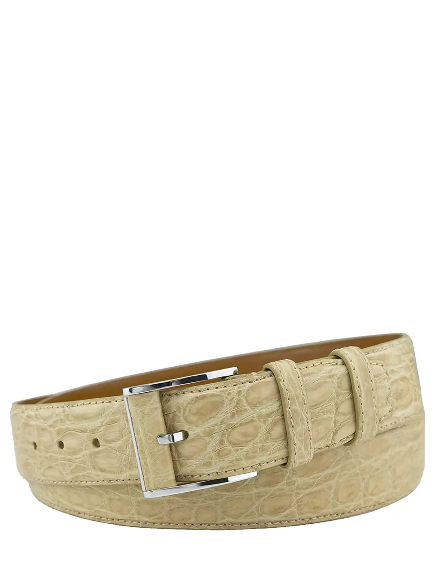 Ремень из кожи крокодила