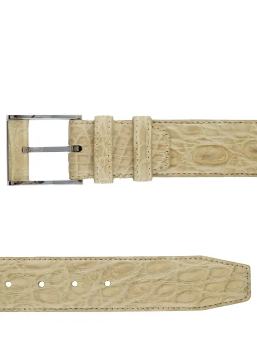 Ремень из кожи крокодила BARDINI