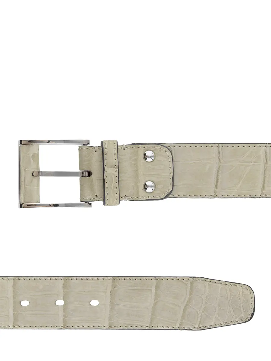 Ремень из кожи крокодила