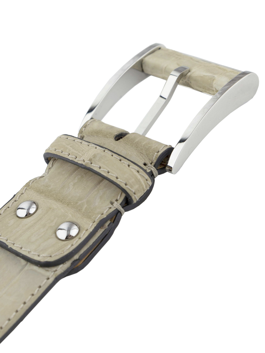 Ремень из кожи крокодила