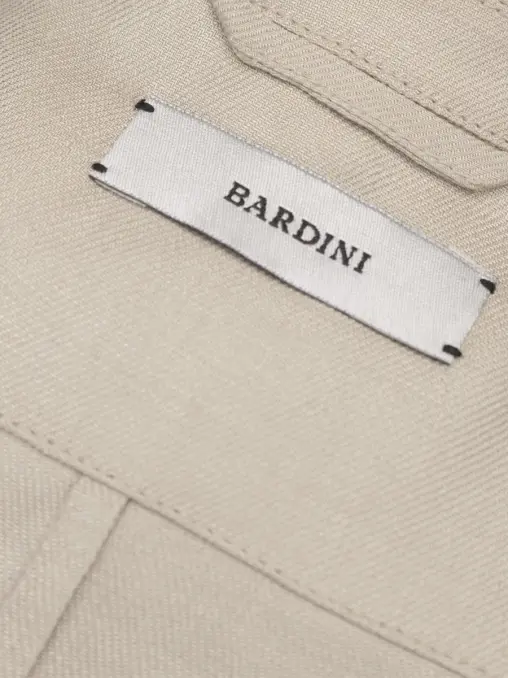 Пиджак изо льна и хлопка BARDINI