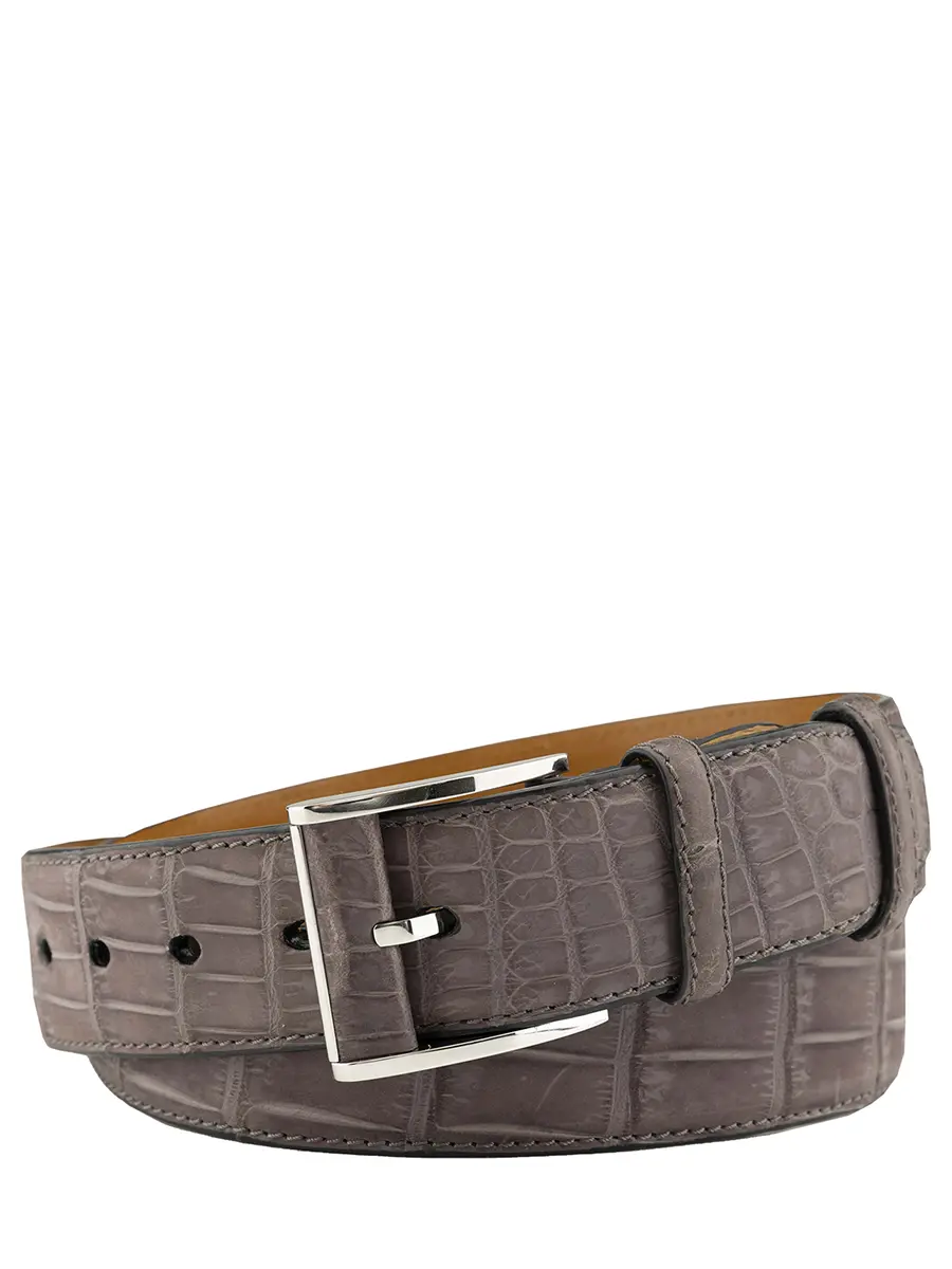 Ремень из кожи крокодила