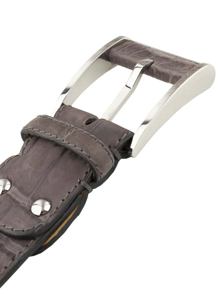 Ремень из кожи крокодила