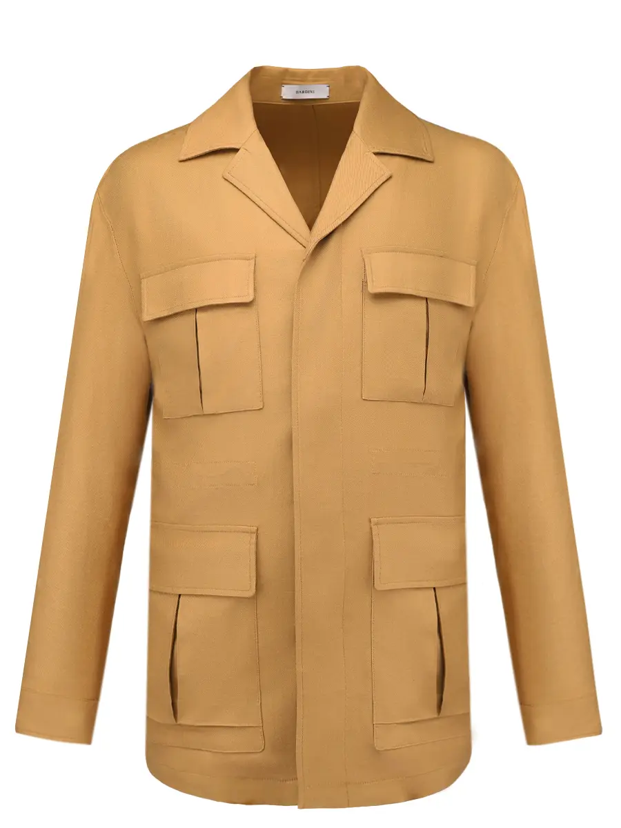 Куртка из тенселя и льна