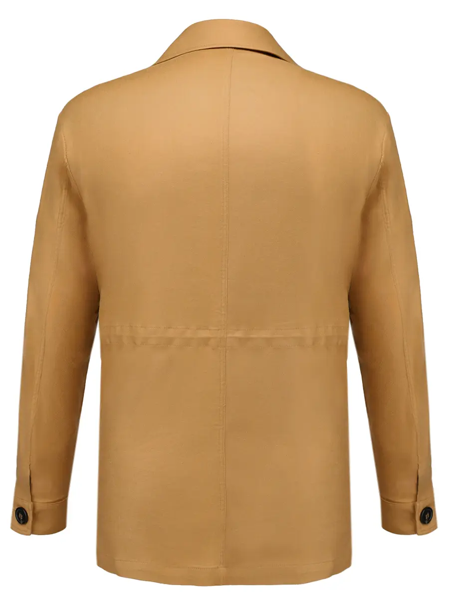 Куртка из тенселя и льна