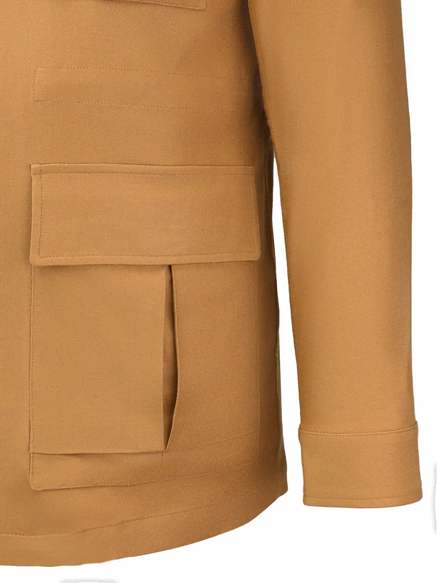 Куртка из тенселя и льна