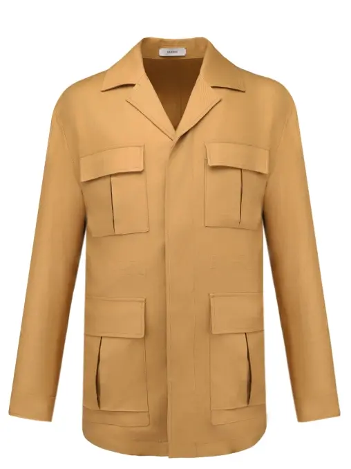 Куртка из тенселя и льна BARDINI