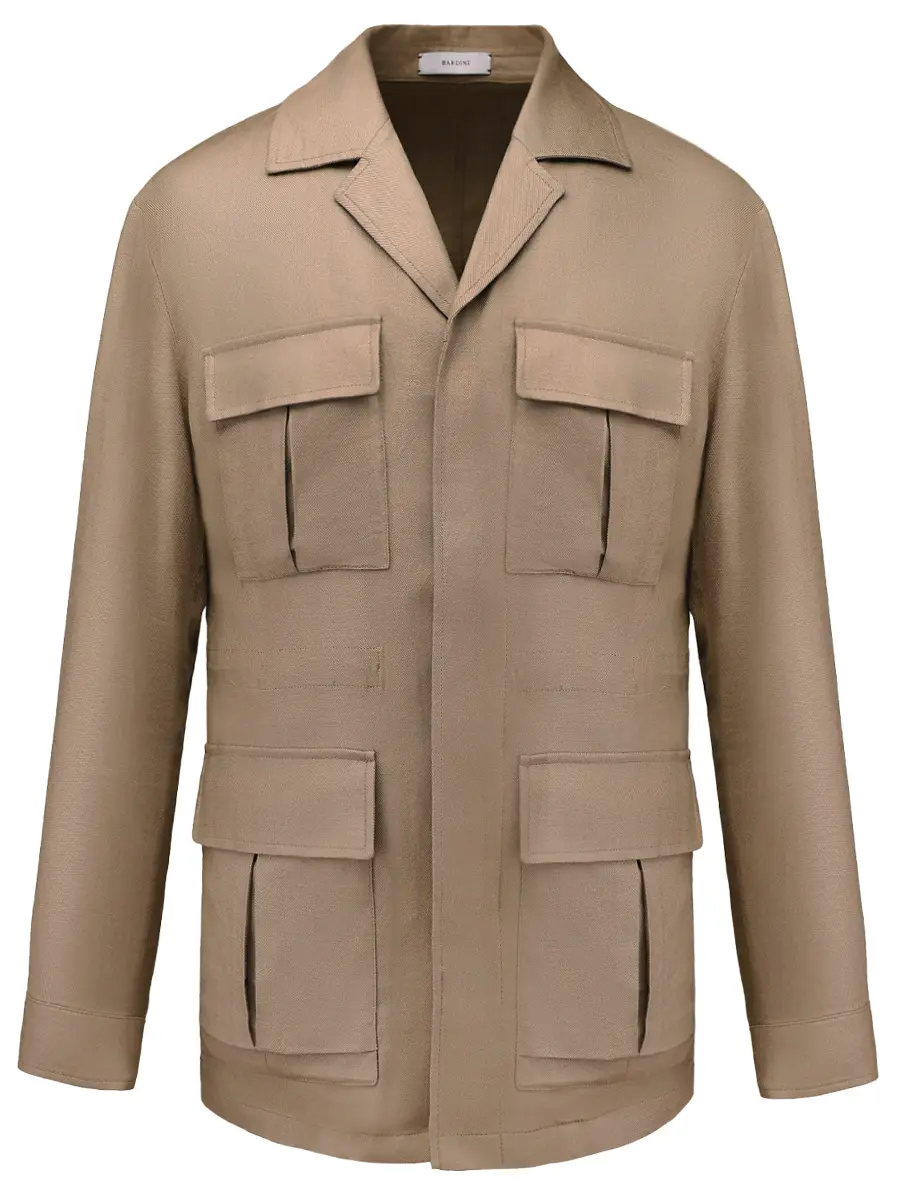 Куртка однотонная