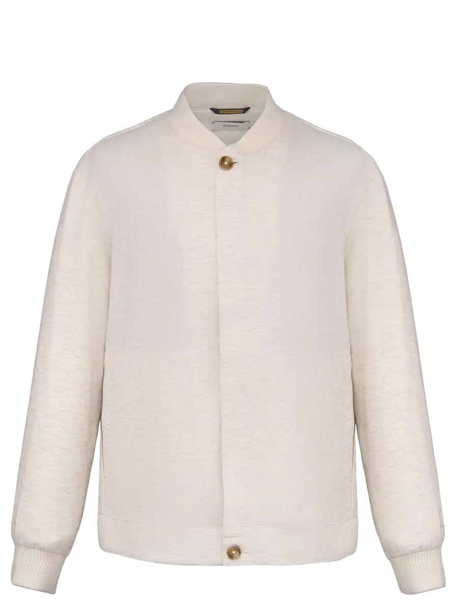 Бомбер однотонный