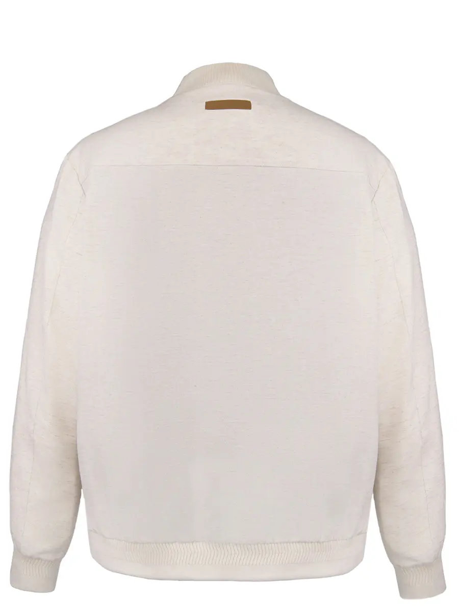 Бомбер однотонный