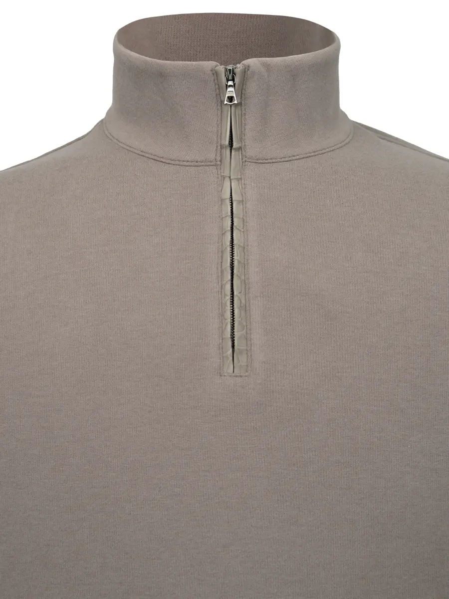 Джемпер комбинированный