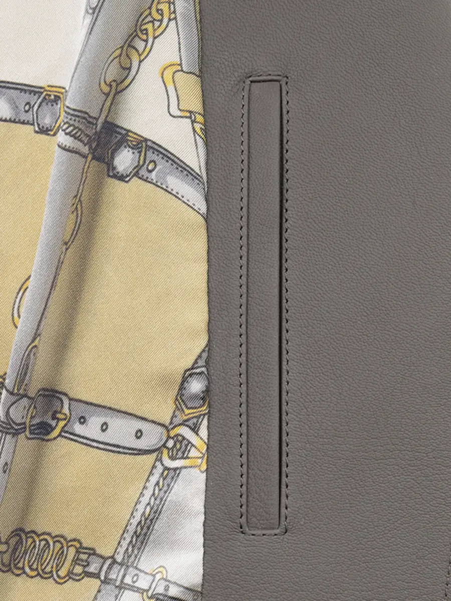 Куртка кожаная