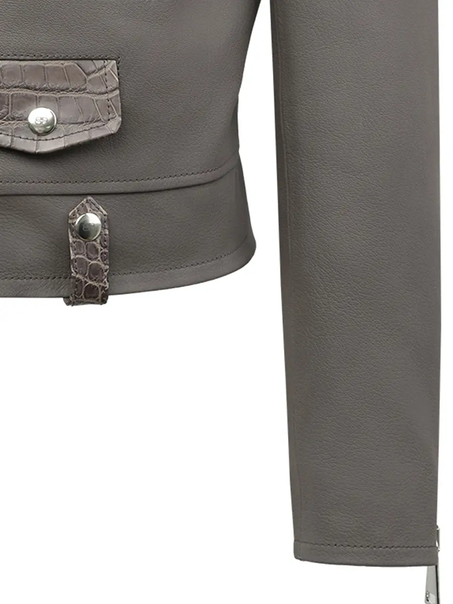 Куртка кожаная