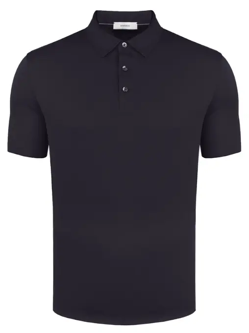 Поло однотонное BARDINI