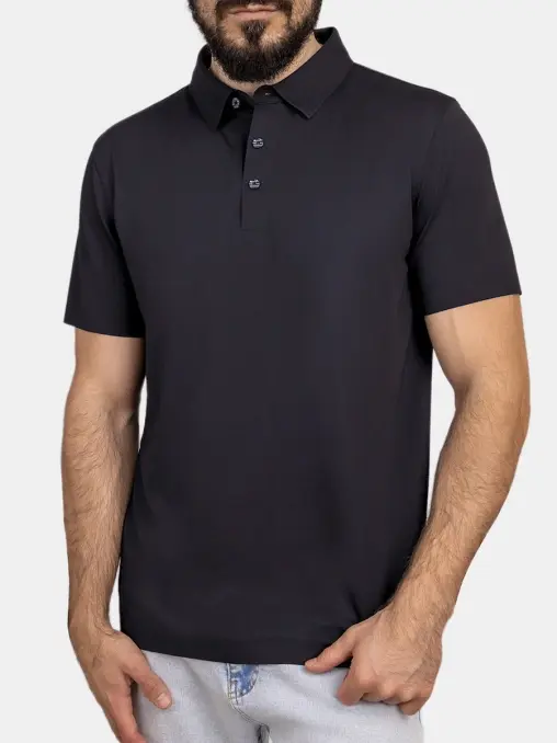 Поло однотонное BARDINI