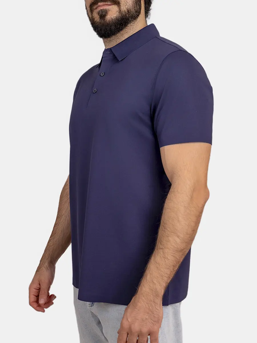 Поло однотонное