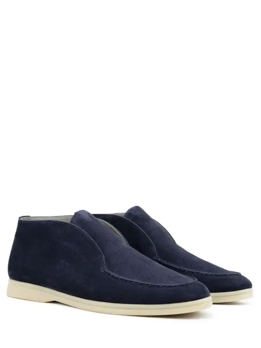 Лоферы замшевые BARDINI