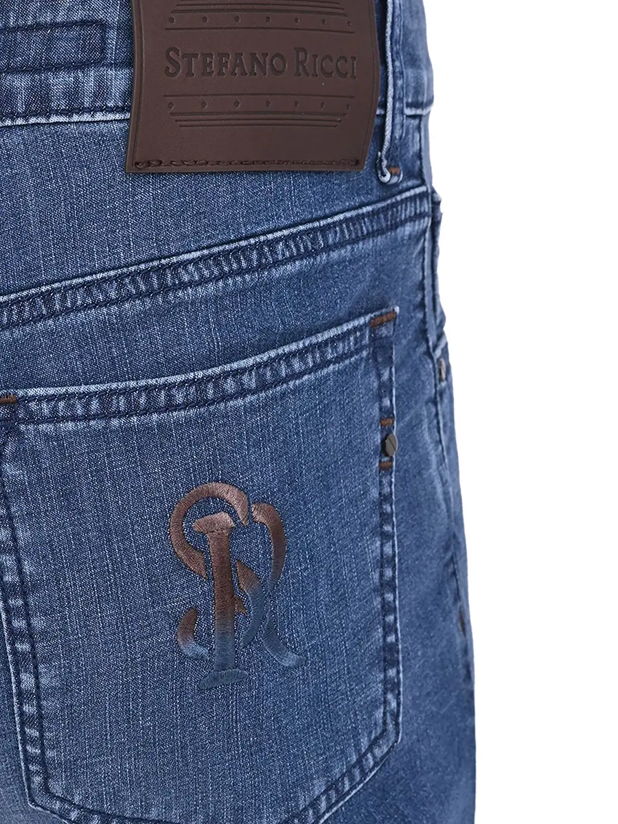 Джинсы хлопковые