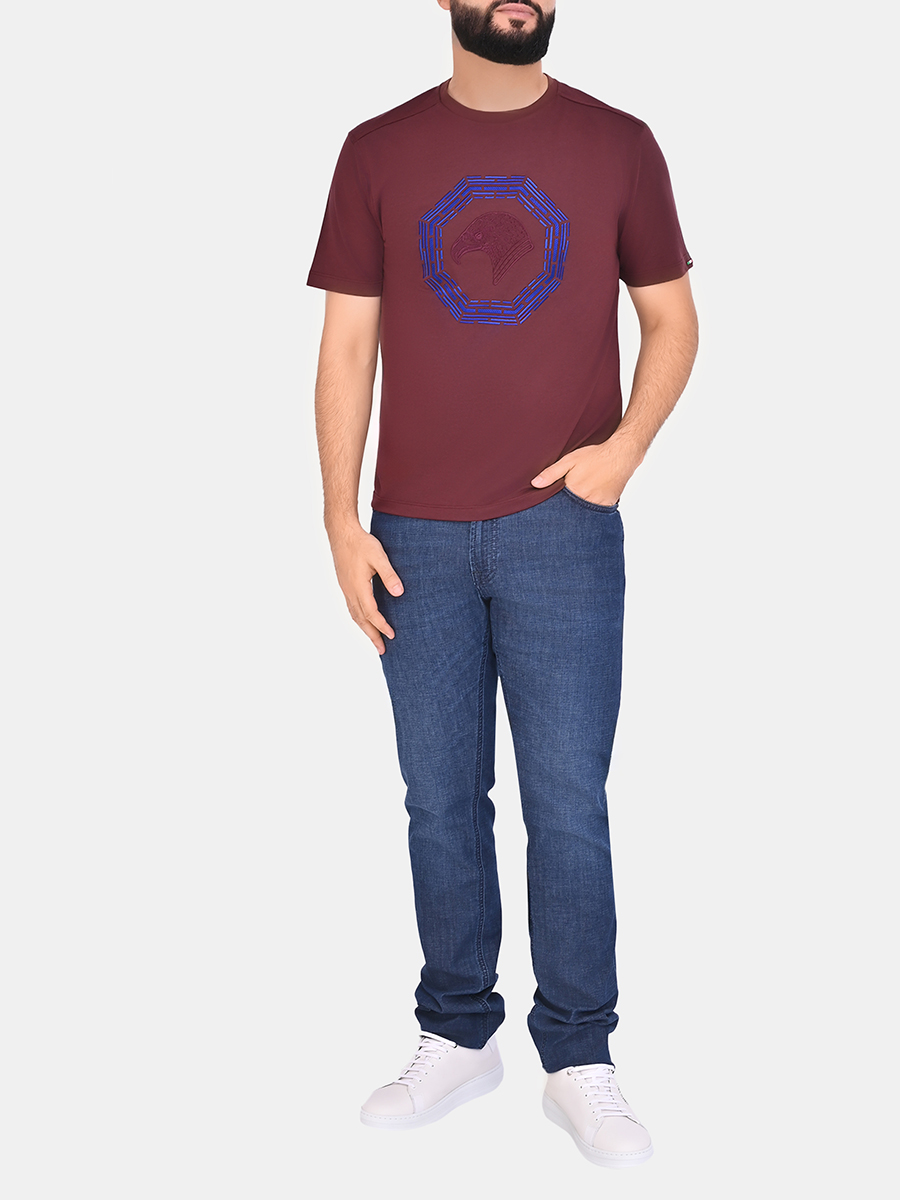 Футболка из хлопка и модала