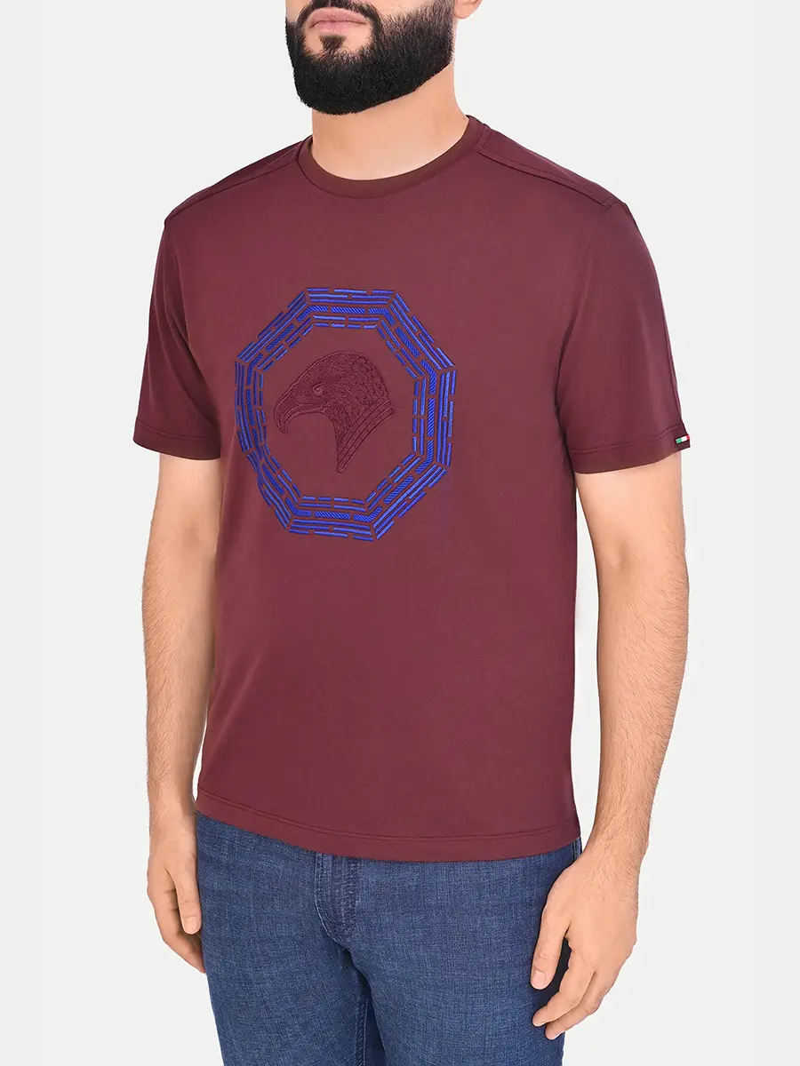 Футболка из хлопка и модала