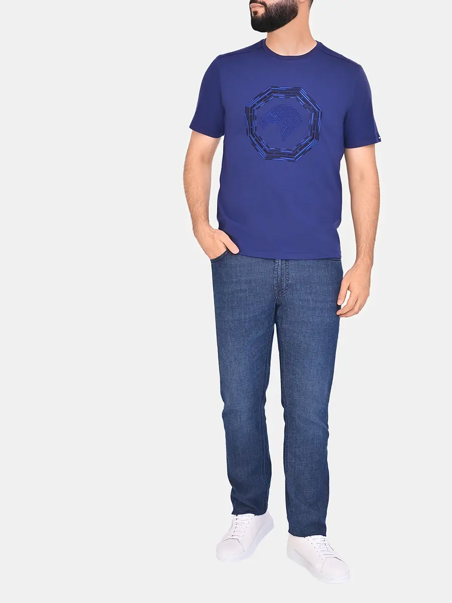 Футболка из хлопка и модала