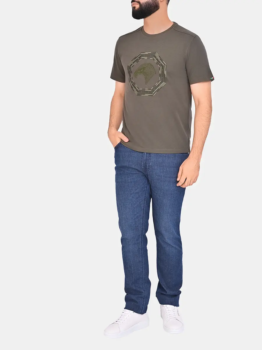 Футболка из хлопка и модала