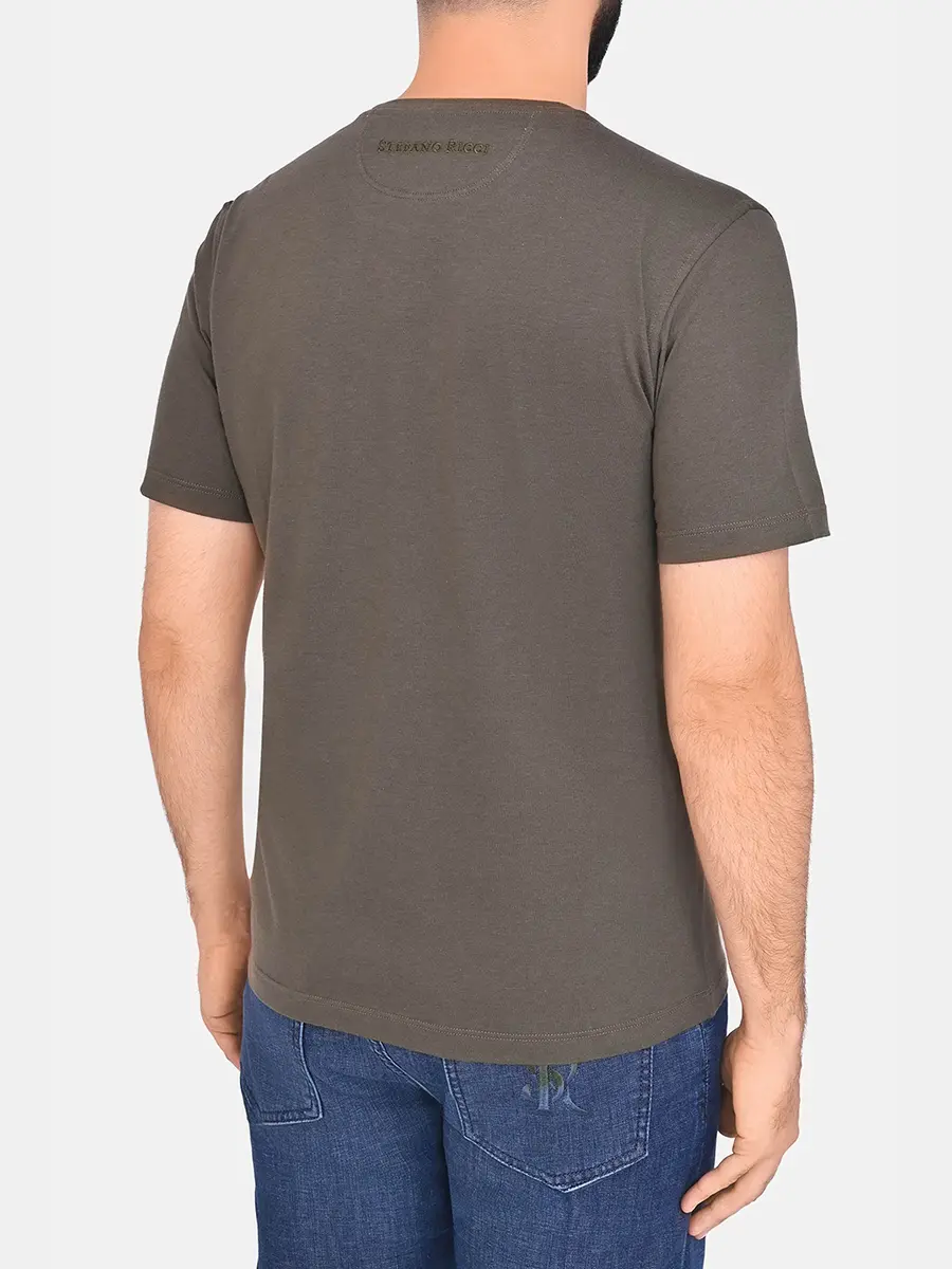 Футболка из хлопка и модала