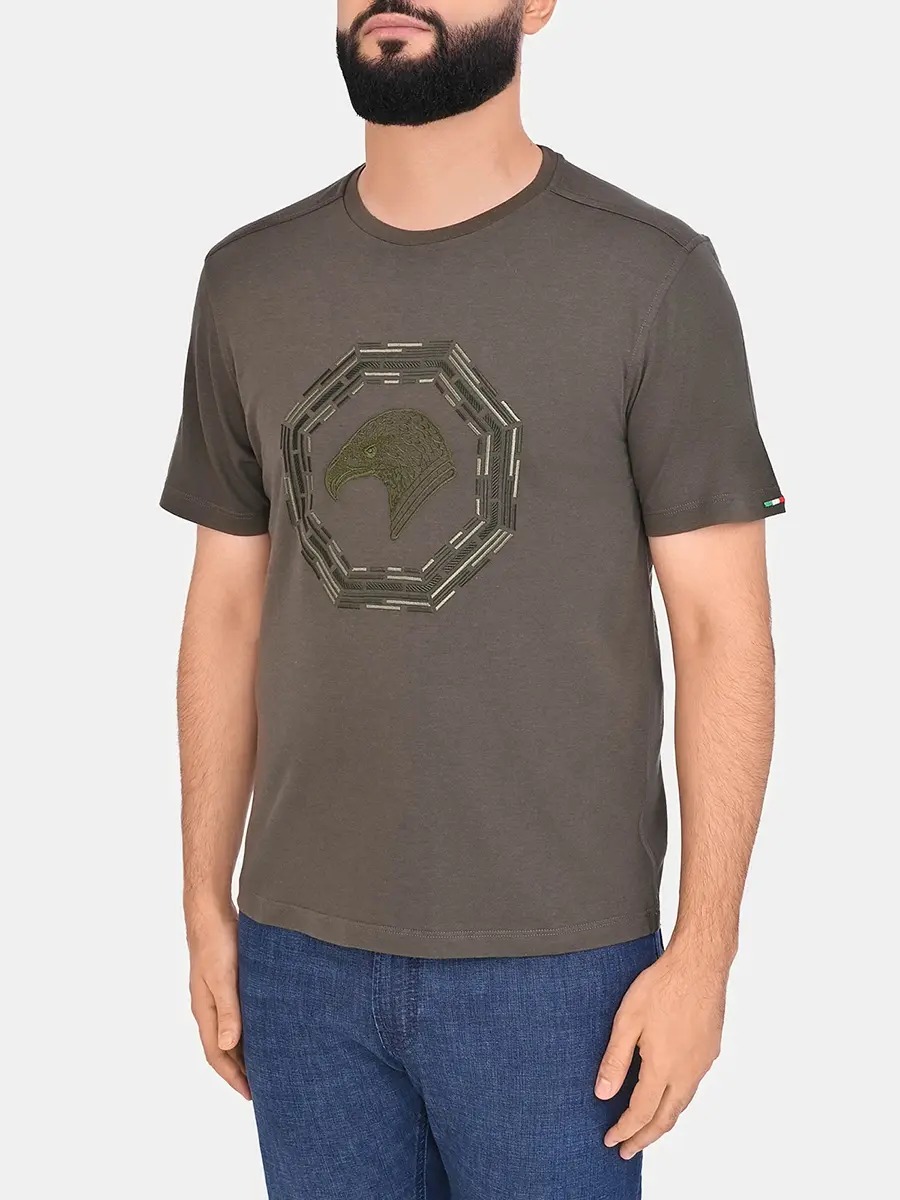 Футболка из хлопка и модала