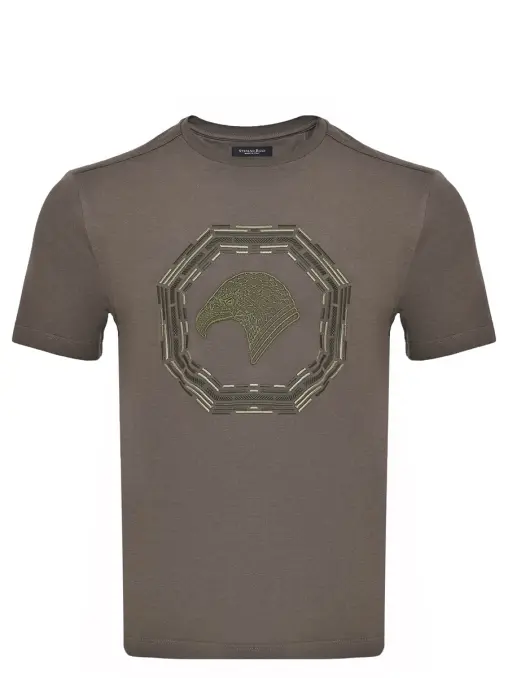 Футболка из хлопка и модала STEFANO RICCI